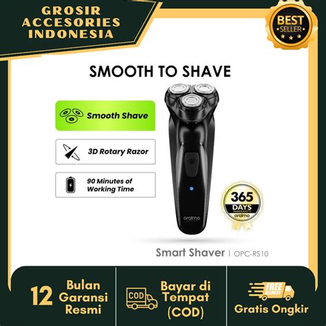 Jual Oraimo Smart Shaver Smoth To Shape Alat Cukur Electric Kumis