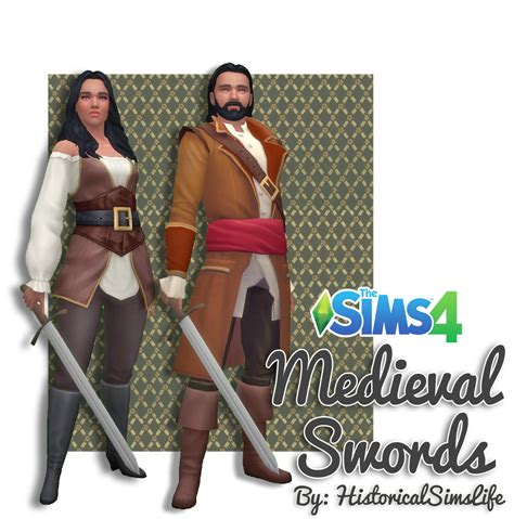 My Sims 4 Blog TSM Sword Conversion By Historical Sims Life