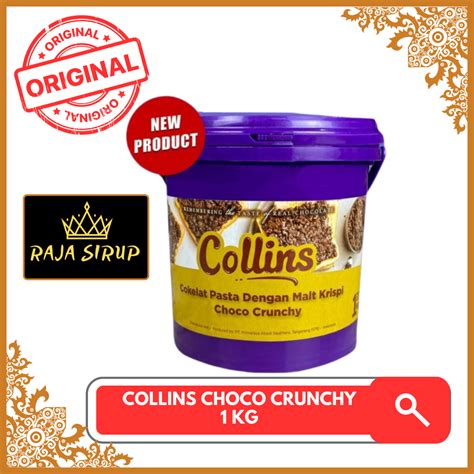 Jual Collins Choco Crunchy 1kg Selai Roti Coklat Crunchy Shopee