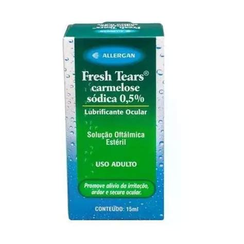 Col Rio Lubrificante Fresh Tears Ml Allergan Mercadolivre