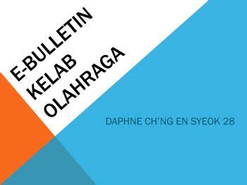 E Bulletin Kelab Olahraga M Flip Pdf Anyflip