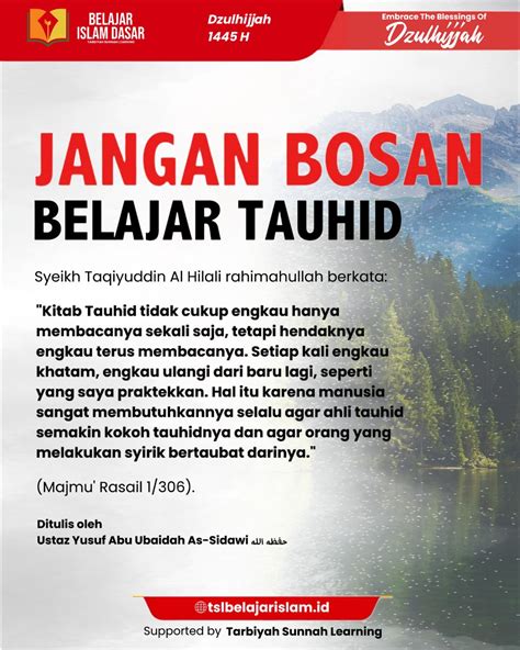 Donasi Operasional Pengembangan Tsl Yayasan Tarbiyah Sunnah Learning