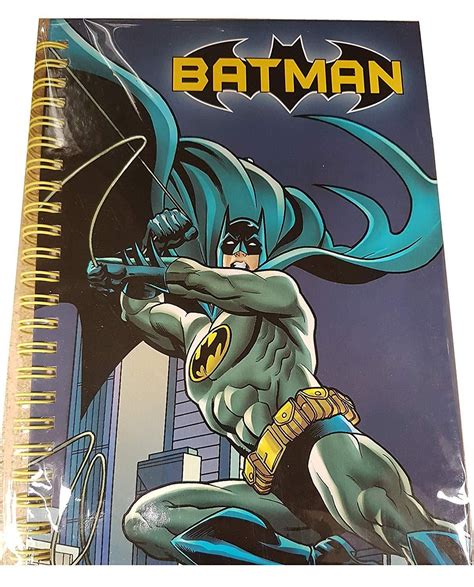 Dc Comics Batman A Notepad Dc Comics Batman Dc Comics Batman