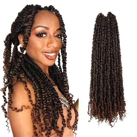 Amazon The BOHOBABE Pre Twisted Passion Twist Crochet Hair 20