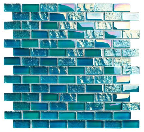 Turquoise 1 X 2 Neptune Series Glass Pool Tile By Alttoglass S1303 Blue Water Pool Mosaics