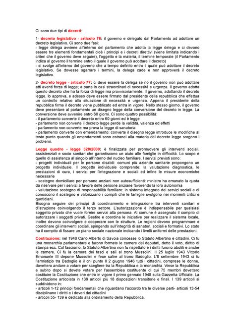 Diritto Pubblico E Della Comunicazione Ci Sono Due Tipi Di Decreti 1