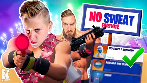 No Sweat Summer Quests In Fortnite K City Gaming Youtube