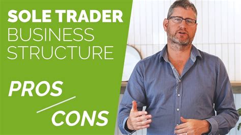 Sole Trader Business Structure Australia Pros Cons Youtube