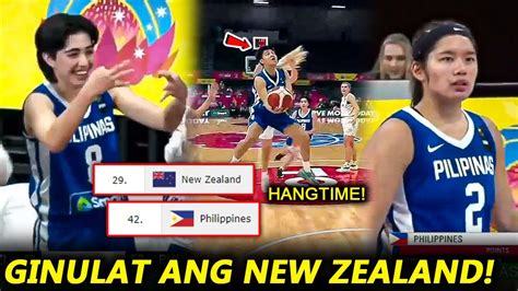 Gilas Women Pinahirapan Ang Matatangkad Na New Zealand Nagpa Ulan Ng