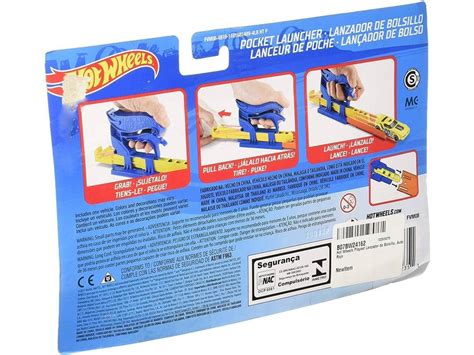 Carrinho HOT WHEELS Lançador Carro Vermelho Worten pt