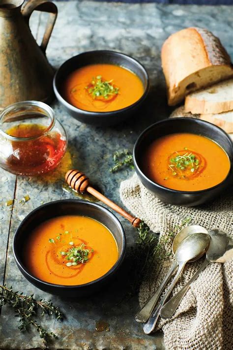 Recipe: Roasted carrot, pumpkin, ginger and honey soup Recipe | Home ...