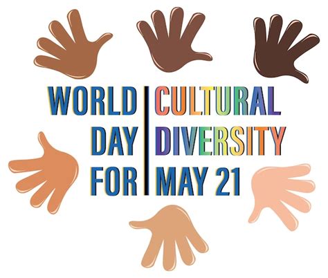 Premium Vector The World Day For Cultural Diversity Banner Design