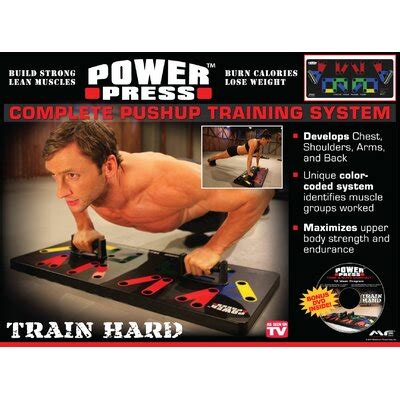 Maximum Fitness Gear Power Press Push Up Board & Reviews | Wayfair