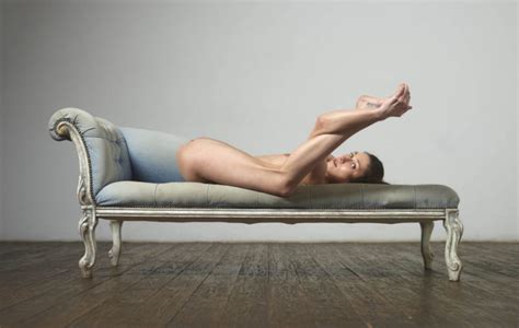 Russian Naked Gymnast Girl Eva Widely Spreads Legs Russian Sexy Girls