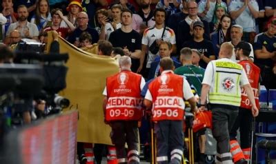 Concern For Hungary Player Barnabas Varga Injured In Crucial Match