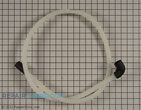 Dishwasher Drain Hose WPW10358302 Whirlpool Drain Hose Repair Clinic