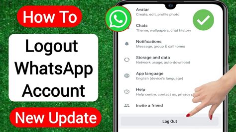 How To Logout WhatsApp Account Android IOS How To Logout