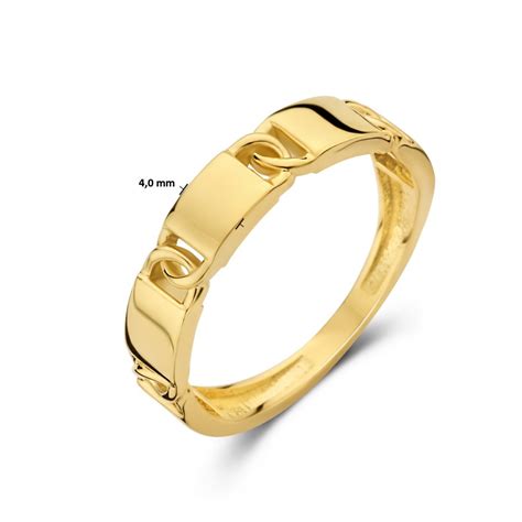 Gouden Ring Anny Van Buul Juweliers Sieraden