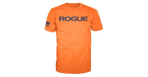 Rogue Basic Shirt - Heather Orange | Rogue Fitness