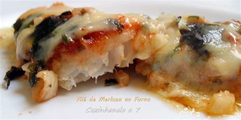 Filé de Merluza ao Forno Cozinhando o 7