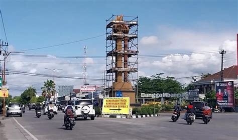 Renovasi Dimulai Tugu Lilin Cilacap Akan Dibangun Setinggi 16 Meter