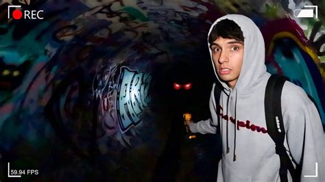 I Explored Faze Rugs Haunted Tunnel In 2024 And Saw This Youtube