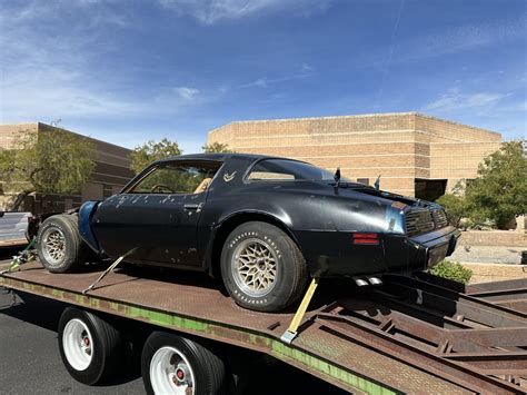 A Pontiac Firebird Trans Am Stunt Car From Steve Mcqueens Final Film