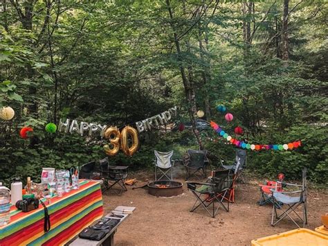 How To Throw A Camping Birthday Party — Being Brigitte Camping