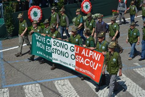 A Savona Il Raduno Del 1 Raggruppamento Associazione Nazionale Alpini