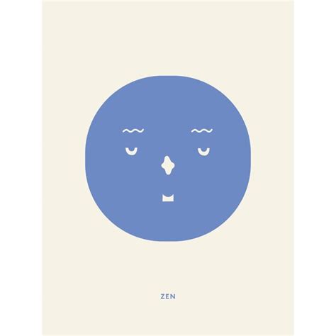 Zen Feeling Art Print 8 X 10 By Paper Collective Ts