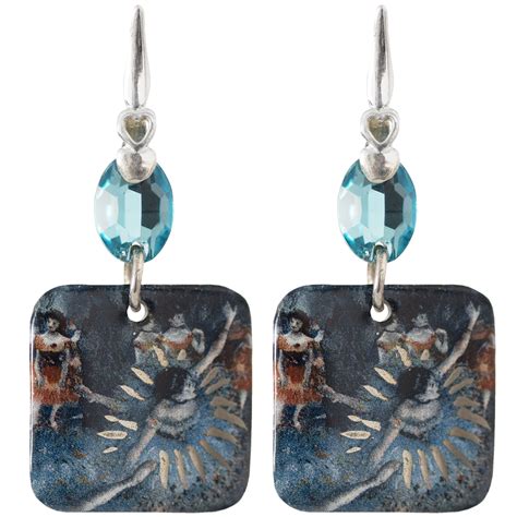 Degas e le sue ballerine - Orecchini su Creatugioielli