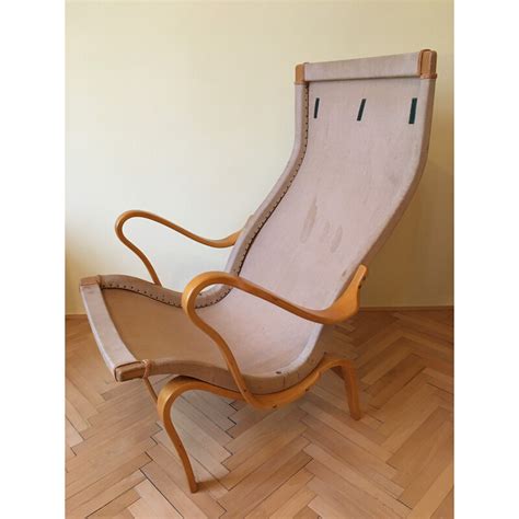 Fauteuil Vintage Pernilla De Bruno Mathsson Pour Dux 1960