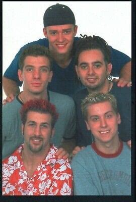 NSYNC No Strings Attached Official Photocards From 1999-2000 Panini ...