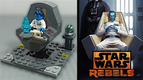 LEGO Star Wars Rebels Expanded Universe Grand Admiral Thrawn Mini MOC