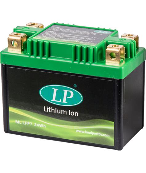 Batterie Moto Li Ion 12v 120a Lfp7 Sans Entretien Ultra Légère