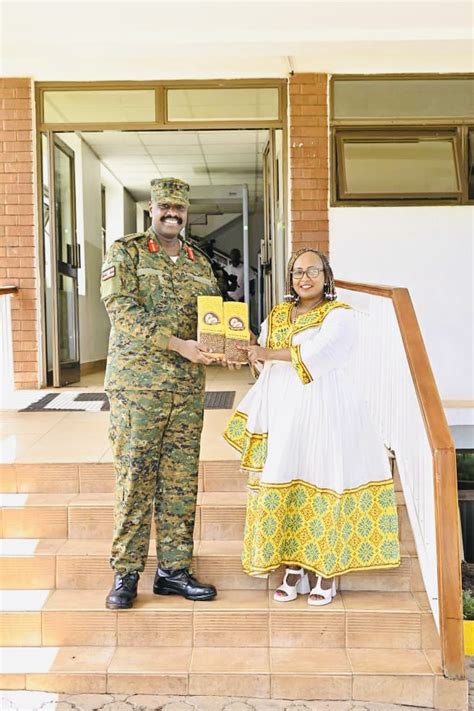 Gen Muhoozi Kainerugaba Invites Field Marshal Birhanu Jula Of Ethiopia