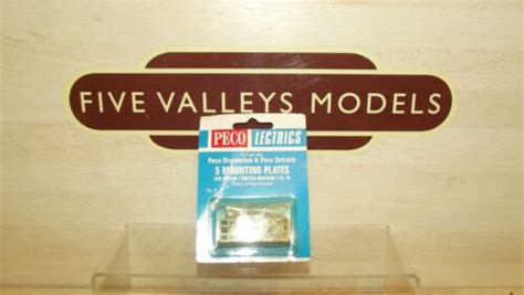 250820 08 Peco PL 9 Mounting Plates 5 In Pack For Use With PL10 EBay