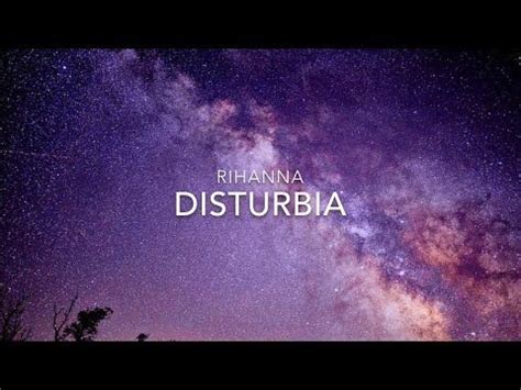 Rihanna - Disturbia (Lyrics) - YouTube | Rihanna disturbia, Rihanna, Lyrics