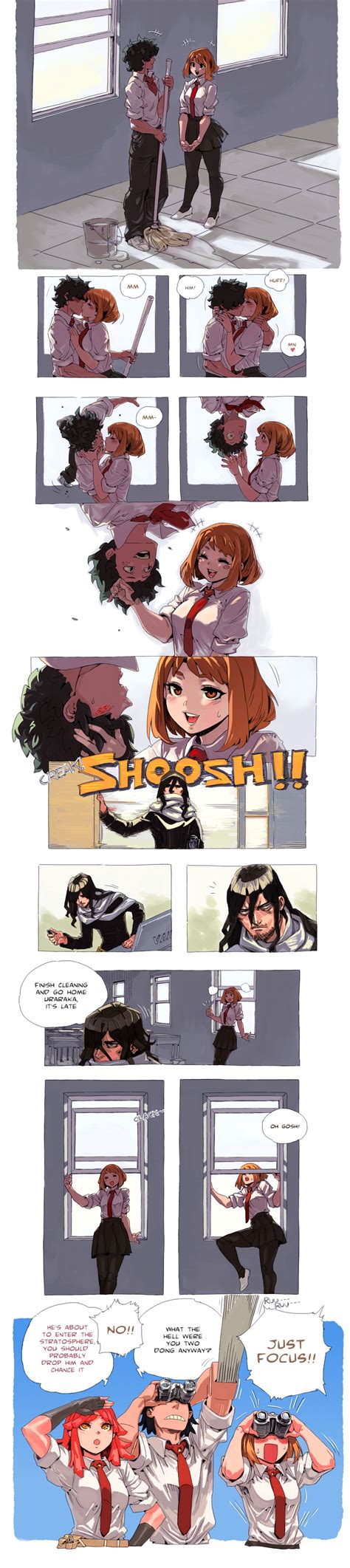 Deku x Uraraka Comic : r/BokuNoHeroAcademia