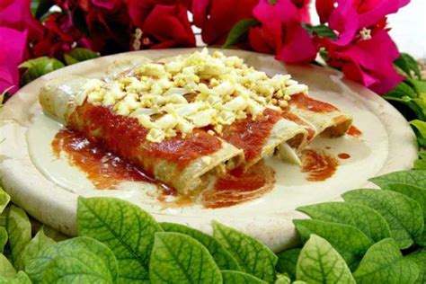 Enchiladas Zacatecanas Receta Sabores De M Xico Y El Mundo