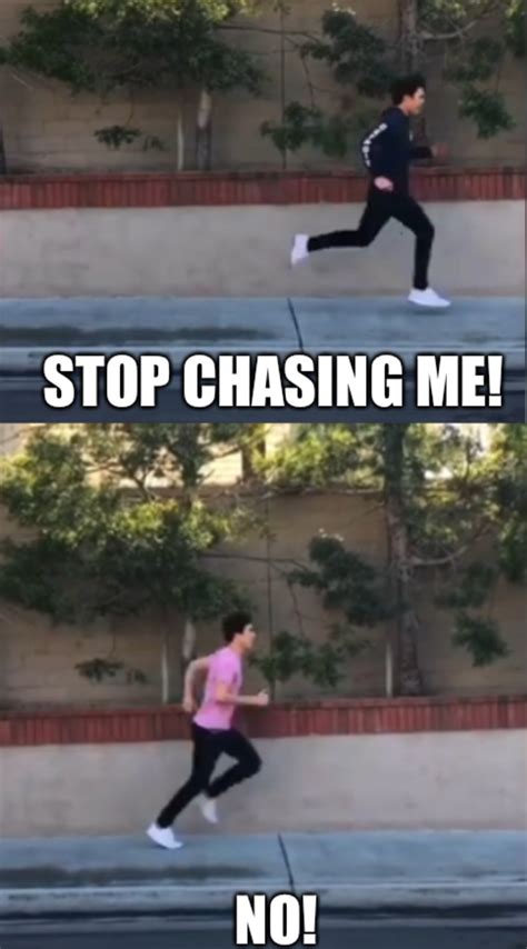 Chasing Meme Template