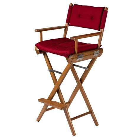 Teak Helmsman Seat With Claret Cushion Onward Marine