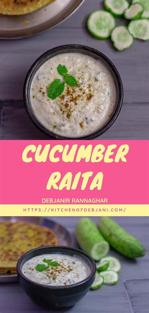 Cucumber Raita aka Kheera Raita aka Indian Cucumber and Yogurt Salad | Recipe | Cucumber raita ...