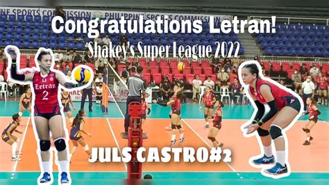 JULS CASTRO HIGHLIGHTS CONGRATS LETRAN JRU Vs LETRAN SHAKEY