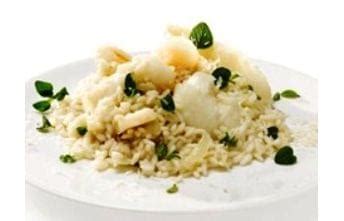 Risotto de Bacalhau Desfiado Parmesão Ralado Pescanova