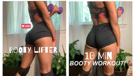 How To Grow Your Glutes At Home 10 Min Booty Workout Booty Lifter