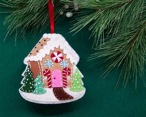 Nordic Felt Christmas Ornament Pattern Set Digital Download Etsy