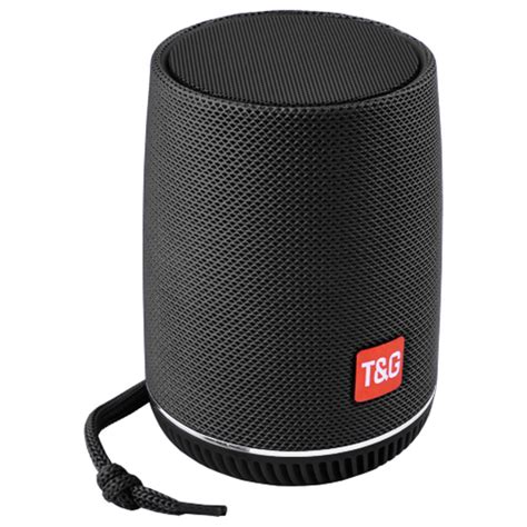 Компактная Портативная Bluetooth колонка TG-527 BLACK (радио, флешка ...