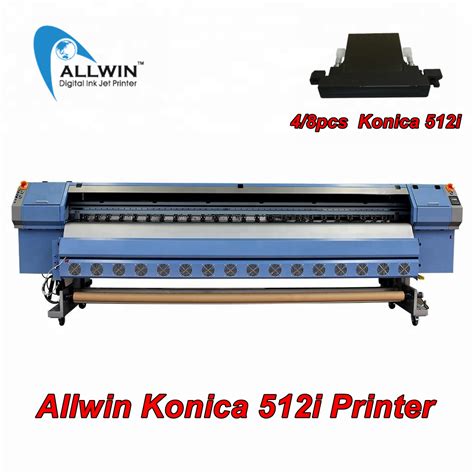 Best Selling Allwin Konica I Head Digital Printers M Ft Allwin