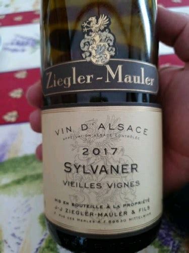 Ziegler Mauler Vieilles Vignes Sylvaner Vivino US